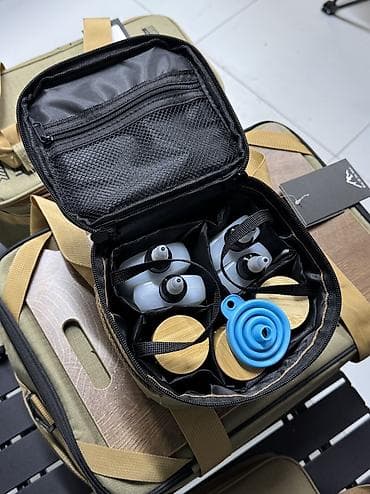 меш казан: Набор для кемпинга и пикника в переносных органайзерах (5 комплектов) — 9