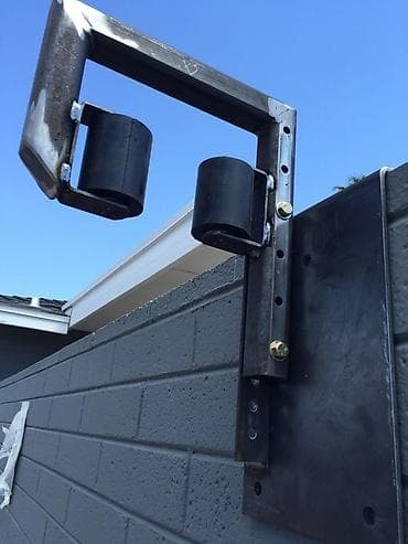 Откатные ворота: Металлические, Автоматические, Другой бренд, Рельсовая конструкция, Для частного дома, С калиткой, Оптом, Новый, Платная установка — 5