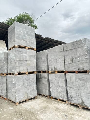 цементные блоки: Газоблок, Автоклавсыз, 600x200x300, D600 — 3