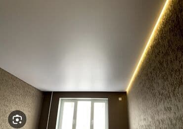 потолок пластик: Натяжной потолок Матовое Монтаж — 1