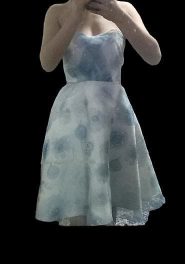 Вечернее платье, Коктейльное, Длинная модель, Без рукавов, Корсет, Открытая спина, M at lalafo.kg Вечернее платье, Коктейльное, Длинная модель, Без рукавов, Корсет, Открытая спина, M