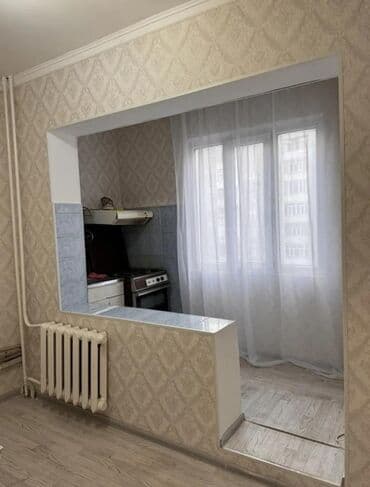 квартиры в бишкеке аренда долгосрочно восток 5: 1 комната, 35 м², 105 серия, 5 этаж, Косметический ремонт — 1