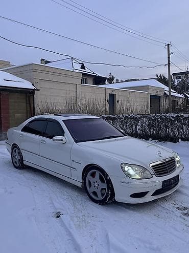 renault master: Mercedes-Benz S-class AMG: 2004 г., 5.5 л, Автомат, Бензин, Седан — 5
