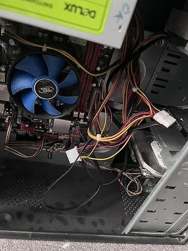 Настольные ПК и рабочие станции: Системный блок Delux (mATX) в классическом корпусе с DVD-приводом — 1