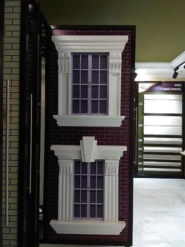 пенополистерол: Лепнина, пенопласт, багет, обрамления, окно Обрамления на окна из — 3