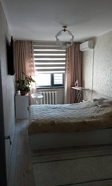 6 мкрн квартира: 3 комнаты, 58 м², 104 серия, 4 этаж, Косметический ремонт — 6