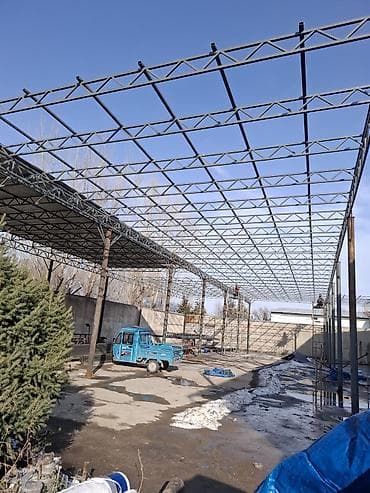 кровельные: Металлическая ферма, Форма: Другая форма, Антикоррозийная обработка — 8