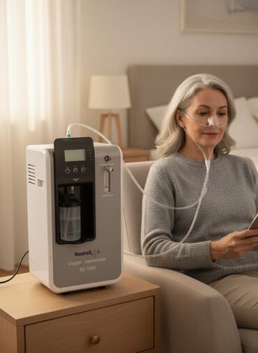 Кислородный концентратор RespiroX SZ-5BW Турция новый оригинал - Тип — 1
