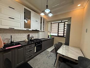 квартира ташрабат: 3 комнаты, 63 м², 105 серия, 5 этаж, Евроремонт — 1