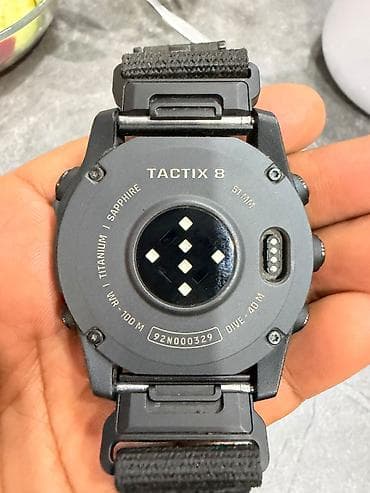 камера домашнего наблюдения: Garmin Tactix Ceracote Slate Gray 8 (51 мм) — премиальные тактические — 6