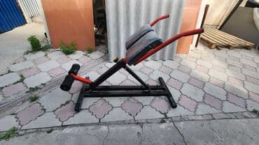 Силовой тренажер, Гиперэкстензия, Для спины, Новый, Платная доставка at lalafo.kg Силовой тренажер, Гиперэкстензия, Для спины, Новый, Платная доставка