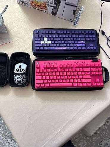 Клавиатура, Logitech, Механическая, Проводное подключение, Размер: 100%