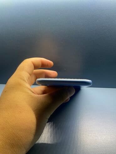 Компьютеры, ноутбуки и планшеты: IPhone Xr, Б/у, 64 ГБ, Синий, Чехол, 98 % — 5