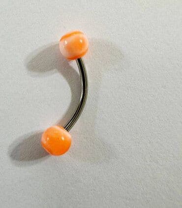 где можно купить орбизы: Пирсинг, длина штанги 8 мм шарики акриловые диаметр 3 мм, длина — 7