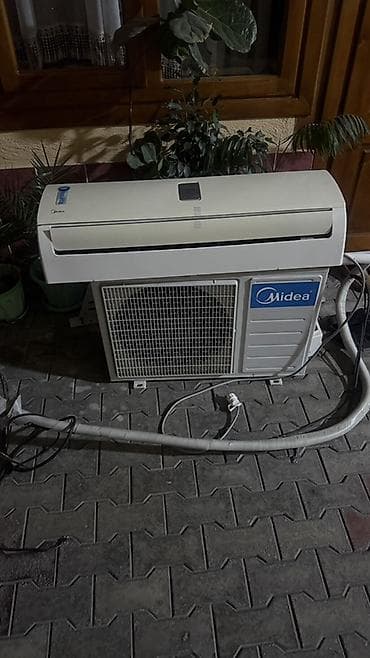 Сплит-система, Midea, Б/у, 50-70 м², Классический