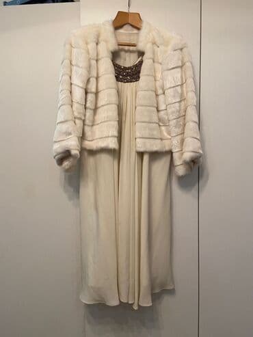 вязаные платья для беременных: Повседневное платье, Осень-весна, Короткая модель, Шифон, 5XL — 1