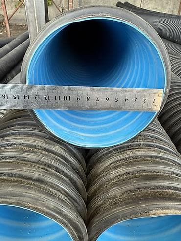 Сифоны для раковины: Труба для канализации Магистральная, Материал: Полиэтилен низкого давления (ПНД), Диаметр: 100 мм — 3