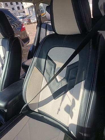 автомобильные сиденья бу: Чехлы Экокожа, С подушкой, цвет - Бежевый, BMW, Б/у, Самовывоз — 2