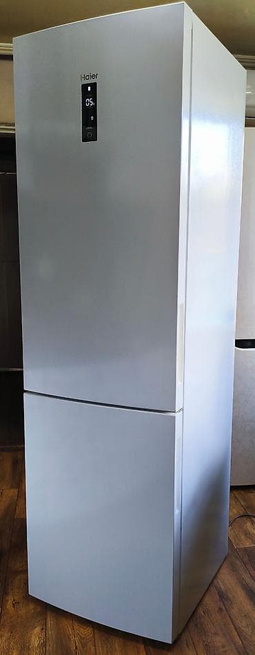 маленький холодильник с морозилкой бу: Холодильник Haier, Б/у, Двухкамерный, No frost, 60 * 200 * 65 — 3