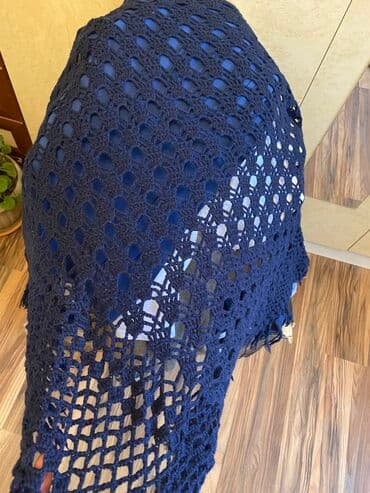 Спецодежда: Щаль Ручная работа Сост как новый Отдам за 550с Темно синий ближе — 2