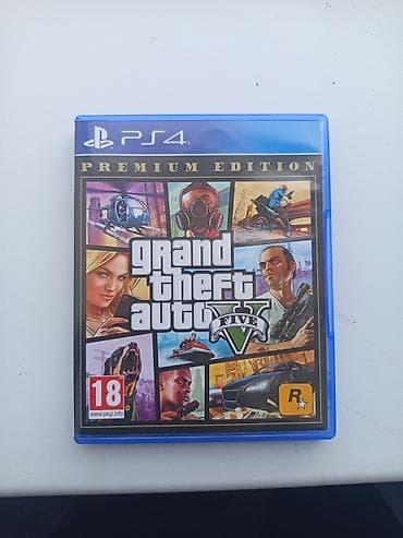 телефон иксер: Игра для PlayStation 4: Grand Theft Auto V – Premium Edition GTA5 — 1