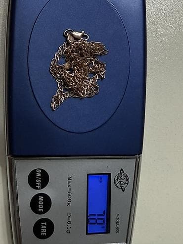 золотое ожерелье: Золотая цепочка, плетение «ланцгард/витая верёвка». - Цвет: жёлтое — 4