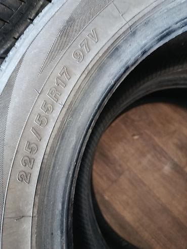 гак айон с: Шины 225 / 55 / R 17, Лето, Б/у, Комплект, Легковые, Япония, Yokohama — 1