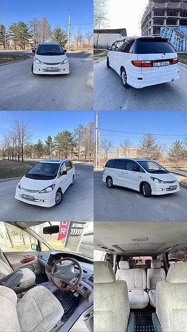 Toyota Estima: 2002 г., 2.4 л, Автомат, Бензин, Минивэн