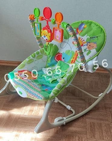 chicco lite way: Цена 1000 сом Шезлонг-качалка механическая, с рождения до 18кг. Имеет — 2