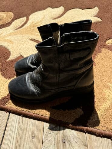 сапоги зимние женские натуральная кожа натуральный мех распродажа: Ботинки зимние, мех натуральный,размер 38, цвет — 5