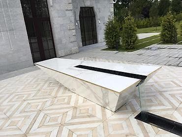 Лак жана боёк материалдары: Изделия и декор из керамогранита на заказ - Производство интерьерных — 4