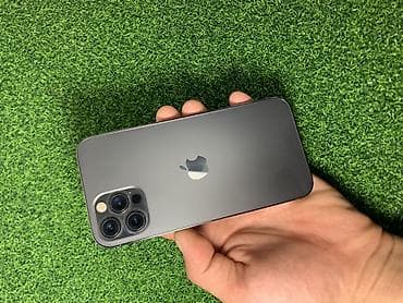 IPhone 12 Pro, Б/у, 128 ГБ, Графит, 82 %