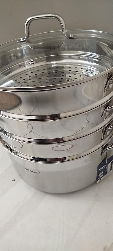 сандык цена: 📣🔥 СУПЕР БАА! Мантоварка Vicalina 32 см САТЫЛАТ! 🔥📣 Үйүңүздө даамдуу — 1