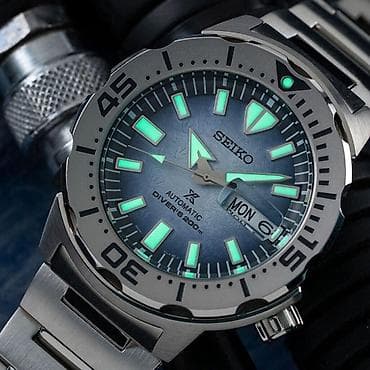 samsung note 9s: Seiko Save the Ocean Prospex Monster Состояние бу, в хорошем — 1