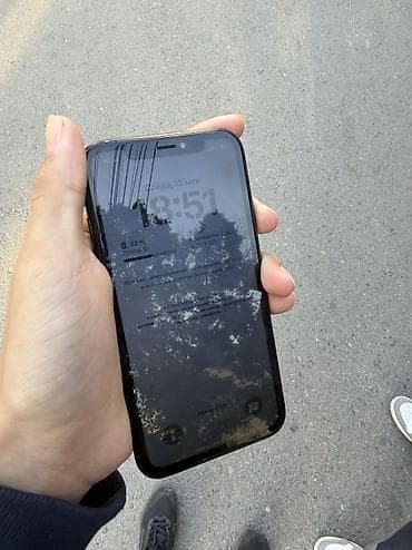 jet: IPhone Xr, Б/у, 128 ГБ, Jet Black, Защитное стекло, Чехол, 90 % — 3