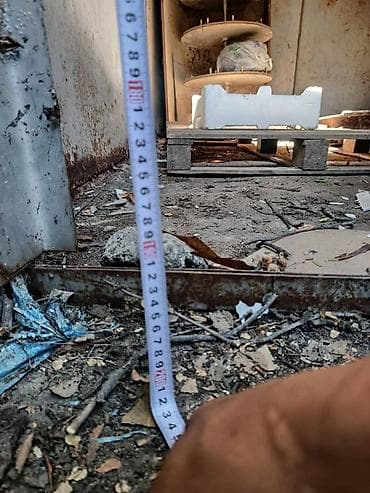 продам железный гараж: 18 м², Металлический — 4
