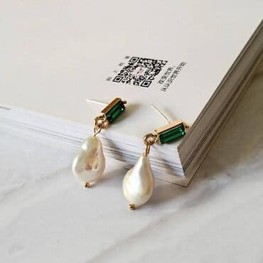 свадебные платья от производителя: Эти серьги Г — изысканное сочетание натурального жемчуга и изумрудного — 5