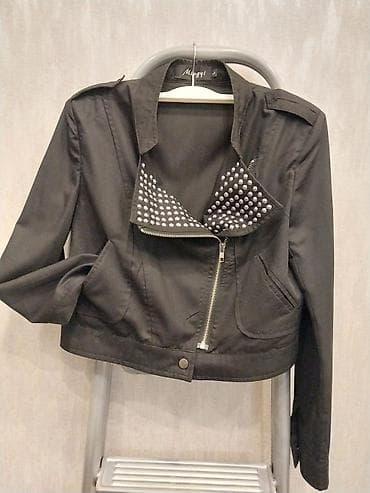 платья джинсовые: Джинсовая куртка для девочки, 42-44 размер - Классический синий деним — 5