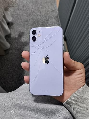 мобила: IPhone 11, Б/у, 64 ГБ, Чехол, В рассрочку, 95 % — 2