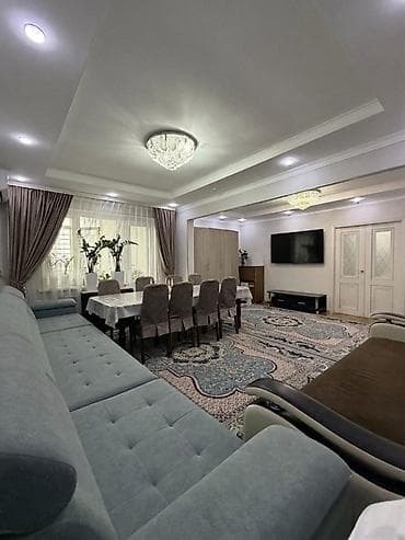 110: 3 комнаты, 110 м², Учкун мкр Индивидуалка, 3 этаж, Свежий ремонт — 1