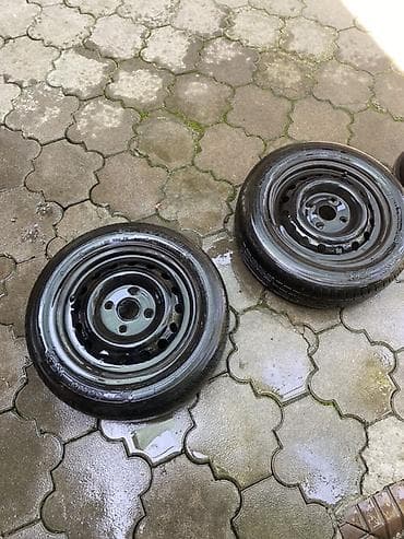 Шины и диски: Колеса в сборе 195 / 65 / R 15, Лето, Комплект, Легковые, Железные, отверстий - 4 — 2