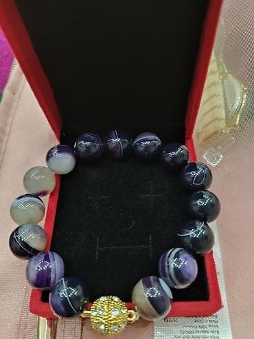 apple eatch: Шикарные браслеты с камнем дзи! Доставка по городу бесплатно Для — 10