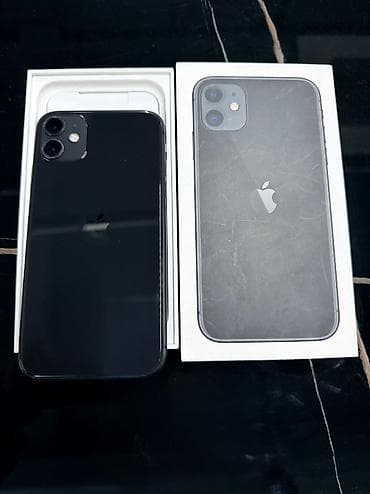 Компьютеры, ноутбуки и планшеты: IPhone 11, Б/у, 128 ГБ, Черный, Коробка, 71 % — 2
