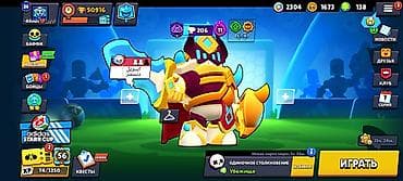 Видеоигры и приставки: Аккаунт Brawl Stars торг есть - Трофеи: 50 916 - Бойцы: собрано 103 из — 1
