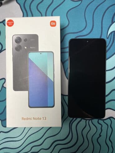 redmi note 4: Redmi, Redmi Note 13, 256 ГБ, цвет - Черный, 2 SIM — 1