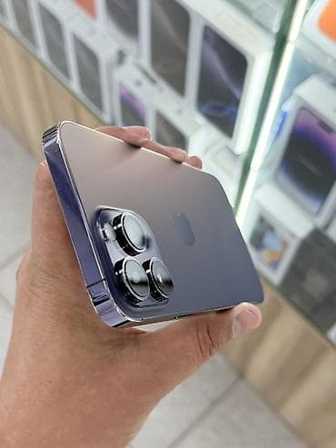 redmi note 19: IPhone 14 Pro Max, Б/у, 128 ГБ, Deep Purple, Защитное стекло, Чехол, 82 % — 4