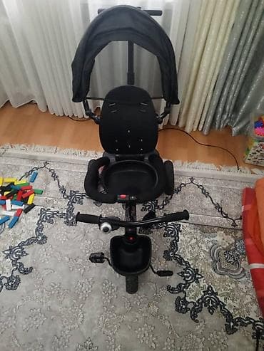 Велосипеддер: Детский трехколесный велосипед-трансформер с родительской ручкой и — 4