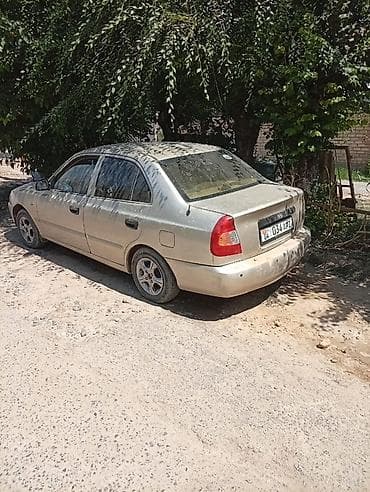 Hyundai Accent: 2004 г., 1.5 л, Автомат, Бензин, Седан