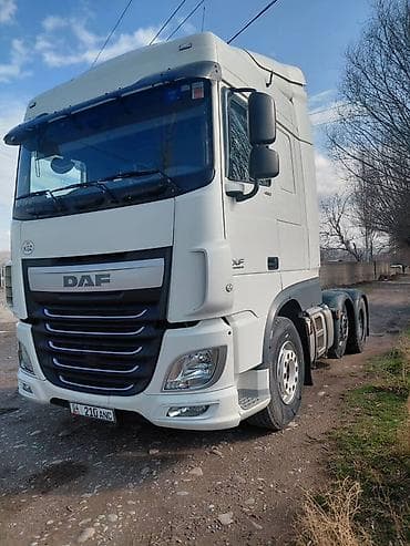 Тягач, DAF, 2017 г., Тентованный