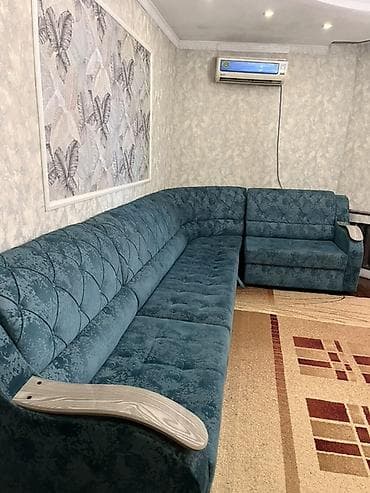 Мебельные гарнитуры: Угловой модульный диван с креслом - Формат: П‑образный/угловой диван — 1